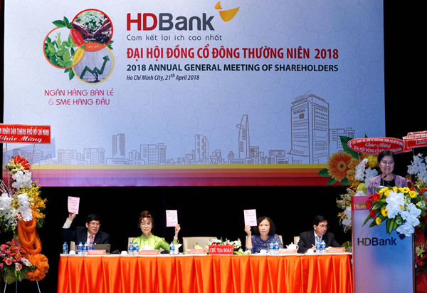 2017, HDBank đạt lợi nhuận 2.417 tỷ đồng