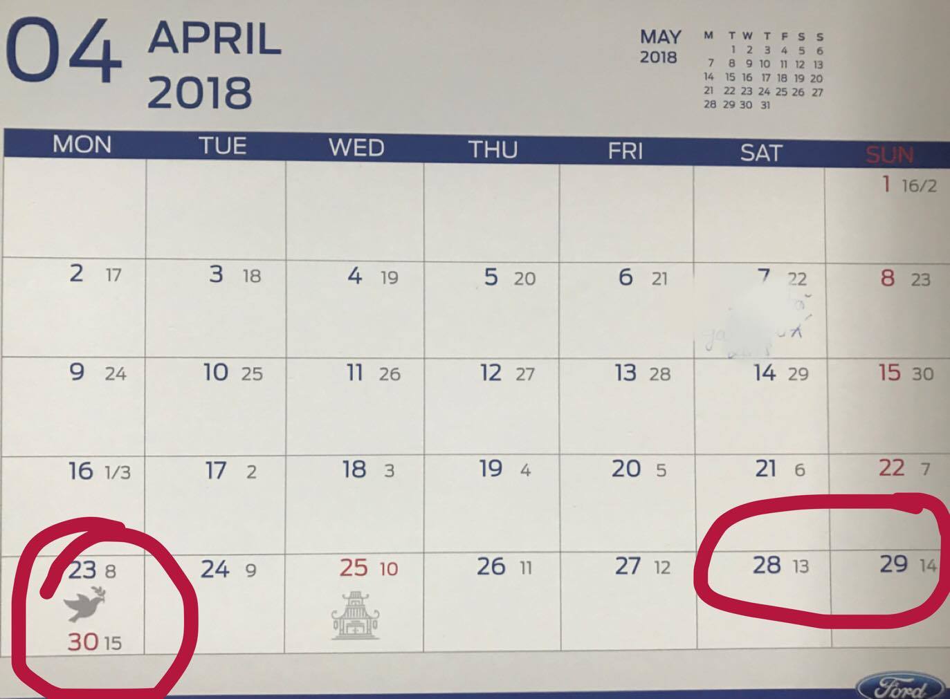 Nghỉ lễ 30/4, 1/5 năm 2018 vào ngày nào, được nghỉ mấy ngày?