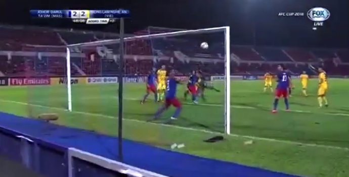 Johor Darul 2-2 SLNA: Hồ Tuấn Tài gỡ hòa