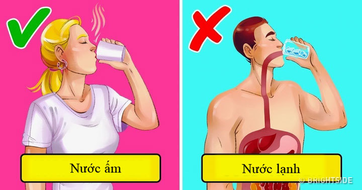 Uống nước lạnh gây hại như thế nào cho sức khỏe?