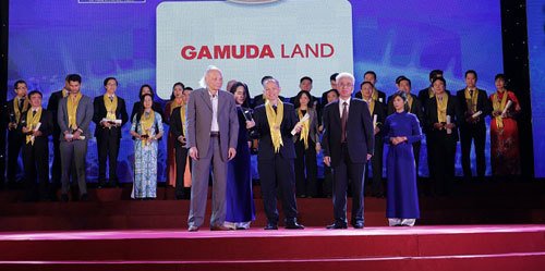 Gamuda Land Việt Nam nhận Giải thưởng Rồng Vàng 2017-2018