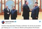Nhà Trắng lần đầu công bố ảnh Kim Jong Un và tân ngoại trưởng Mỹ