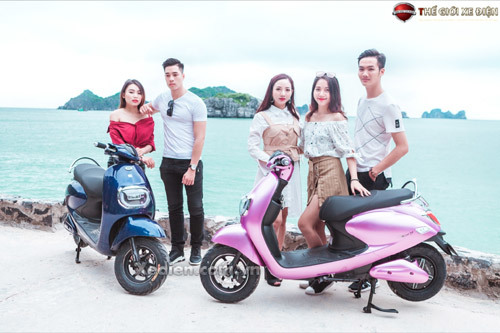 Xe máy điện ButterFly Dibao đốn tim giới trẻ