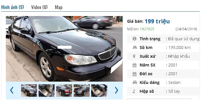 Mua bán xe ô tô dưới 100 Triệu ở Thái Nguyên 052023  Bonbanhcom