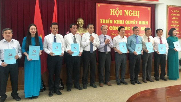 Đồng Nai thay hàng loạt lãnh đạo cấp huyện