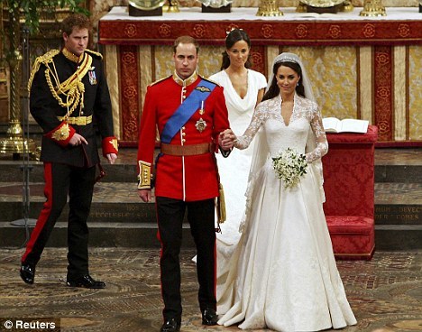 Đám cưới cổ tích của Hoàng tử Anh với cô dâu dân thường