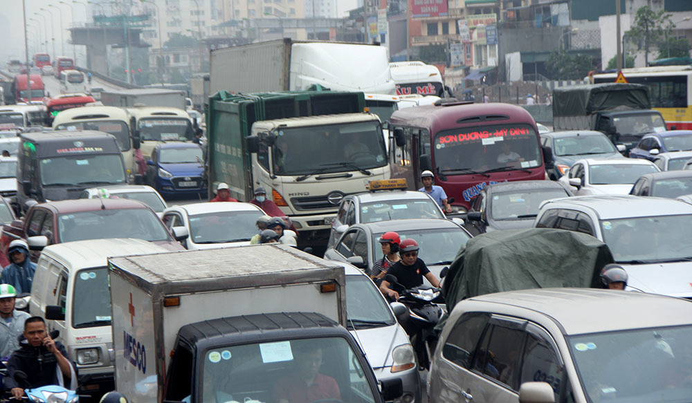 ùn tắc ngày đầu nghỉ lễ