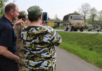 Xem xe tăng Mỹ diễu hành trên đất Đức