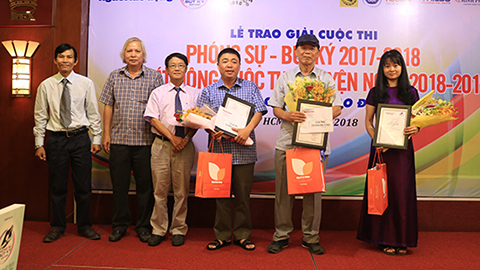 Trao giải cuộc thi phóng sự - bút ký 2017–2018