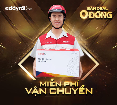 Săn deal 0 đồng trên Adayroi.com trong tháng 5