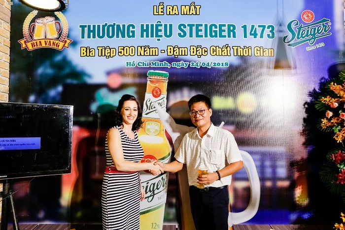 Thương hiệu bia Steiger đến Việt Nam