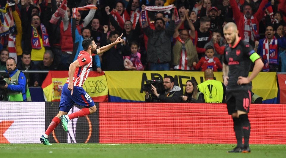 Thua Atletico, Arsenal trắng tay mùa cuối cùng Wenger dẫn dắt