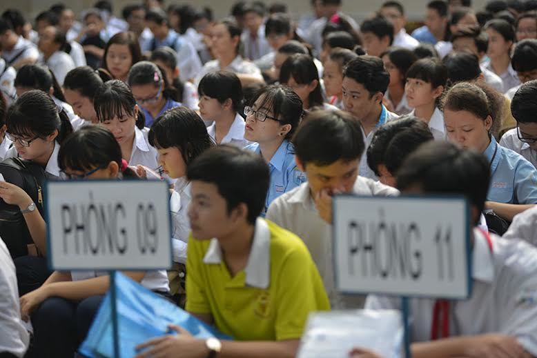 Thi lớp 10 ở TP.HCM, nhiều trường 4 em đăng ký 3 em bị trượt
