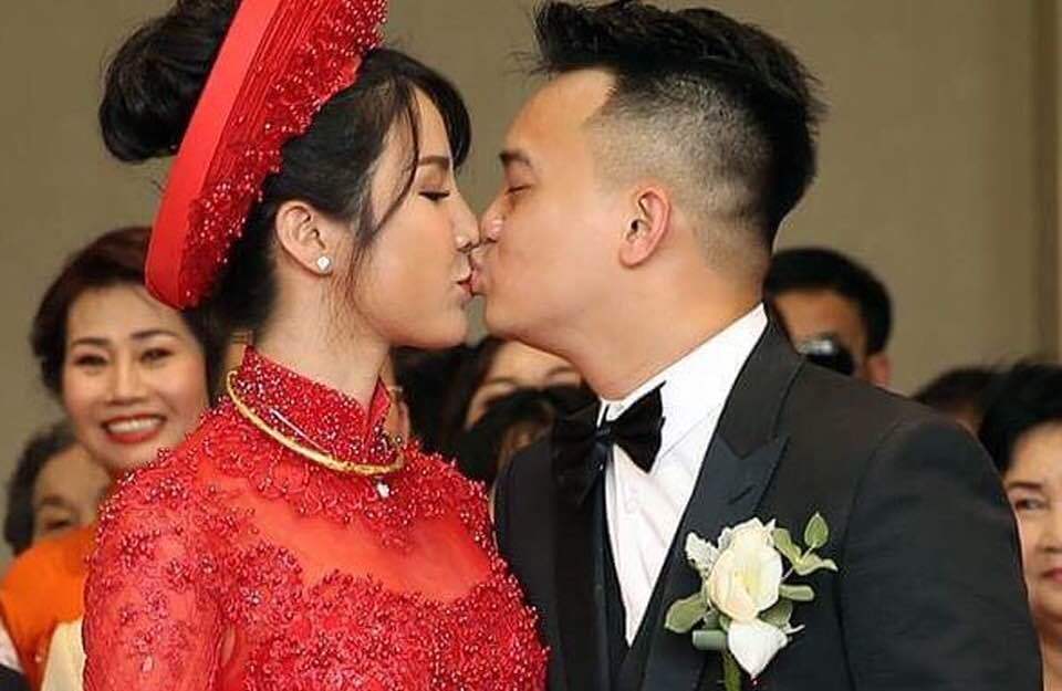 Diệp Lâm Anh làm lễ cưới với chồng thiếu gia