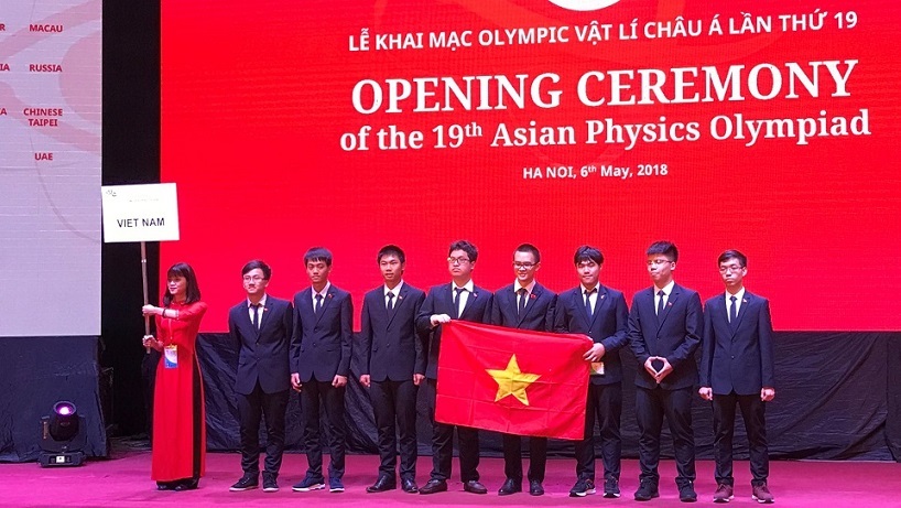 Học sinh từ 25 quốc gia dự cuộc thi Olympic Vật lí châu Á tại Việt Nam