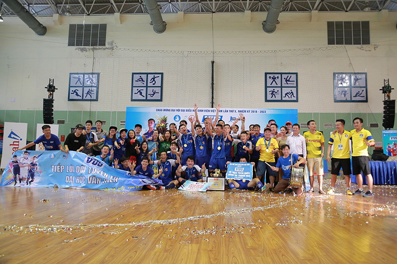 Đại học Văn Hiến vô địch giải futal toàn quốc 2018