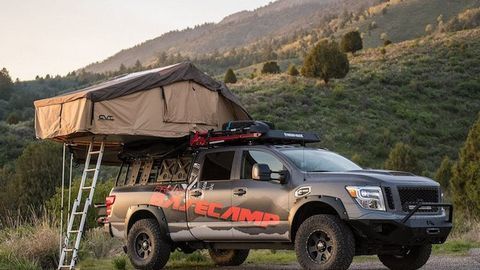 Xe độ cắm trại từ phiên bản SUV Nissan Armada