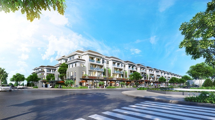 Biệt thự mặt tiền ở KĐT Cát Lái, Quận 2 hút khách