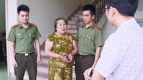Người phụ nữ làm giả con dấu của Công an Nghệ An