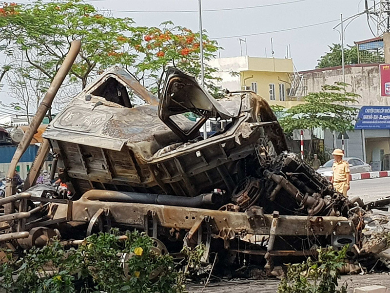 tai nạn giao thông,tai nạn xe container,tai nạn chết người,tai nạn,tai nạn ở Hải Phòng,tai nạn ô tô