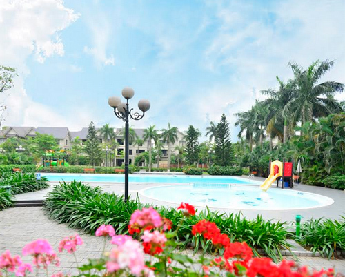Sống xanh ở biệt thự Sunny Garden City