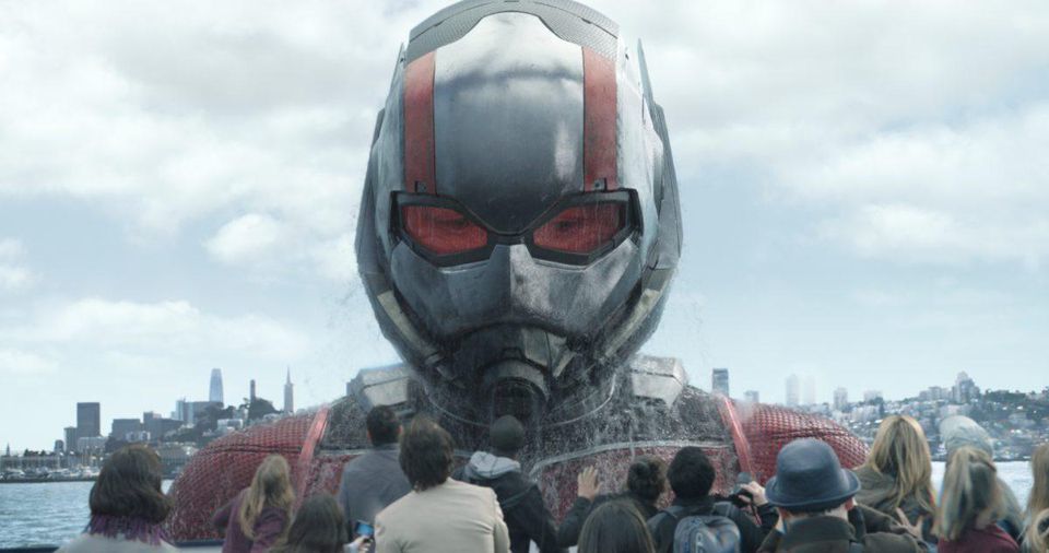 Ant-Man hóa khổng lồ trong ‘Người Kiến và Chiến binh Ong’