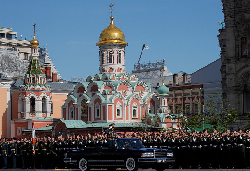 Hình ảnh ấn tượng trong lễ diễu binh Ngày Chiến thắng ở Nga