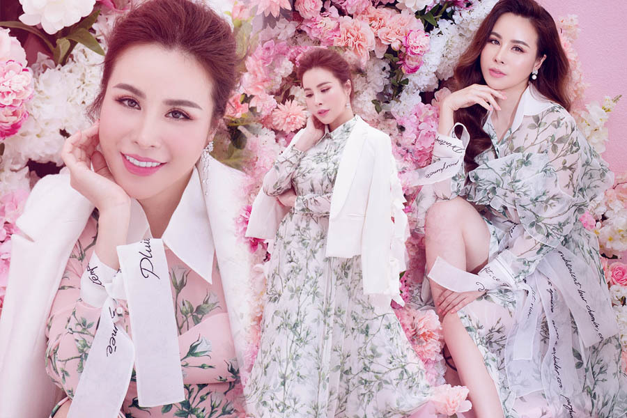 Hình ảnh ngọt ngào hiếm thấy của hoa hậu chuyên hàng hiệu