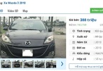 Ô tô Mazda cũ số tự động rao bán tầm giá 300 triệu tại Việt Nam