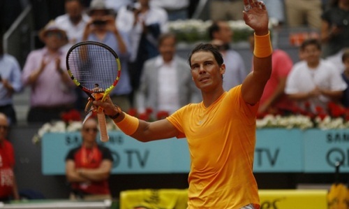 Nadal thắng dễ trận ra quân Madrid Open 2018