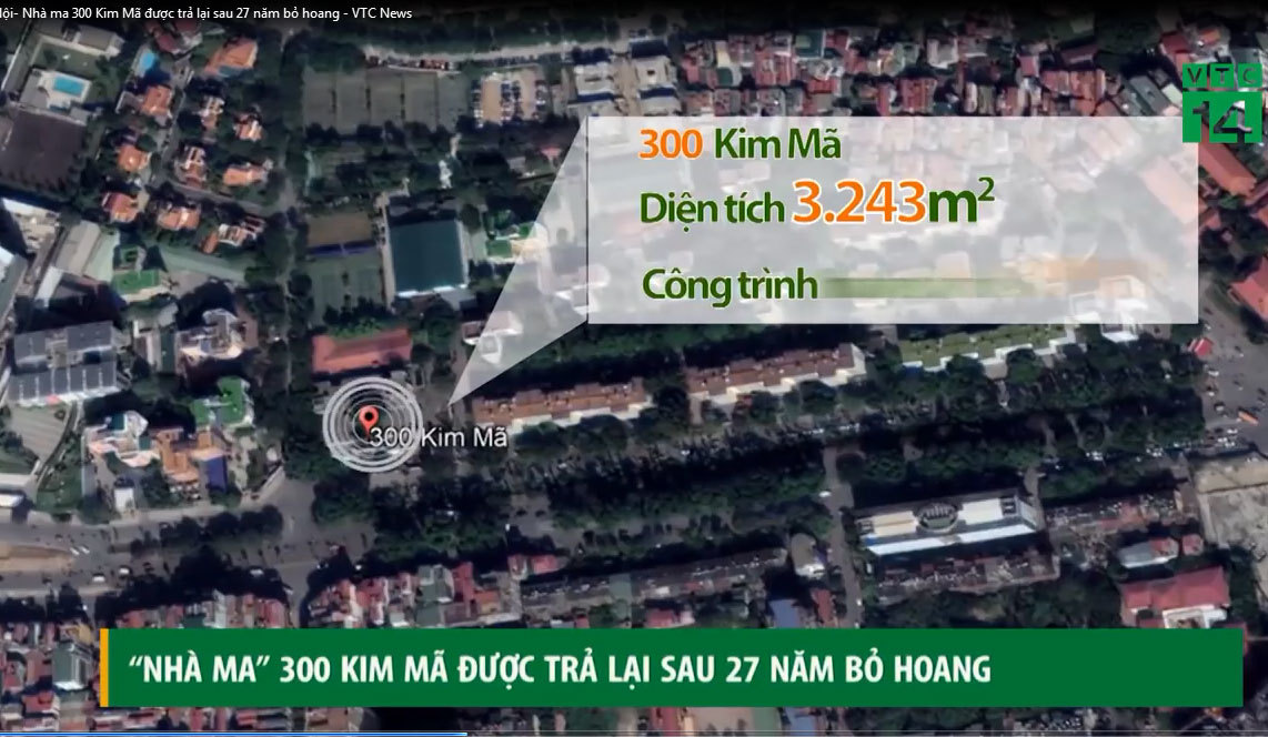 'Nhà ma' 300 Kim Mã được trả lại sau 27 năm bỏ hoang