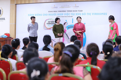 Người giúp việc học làm ‘quản gia thông thái’ chuẩn Vinhomes