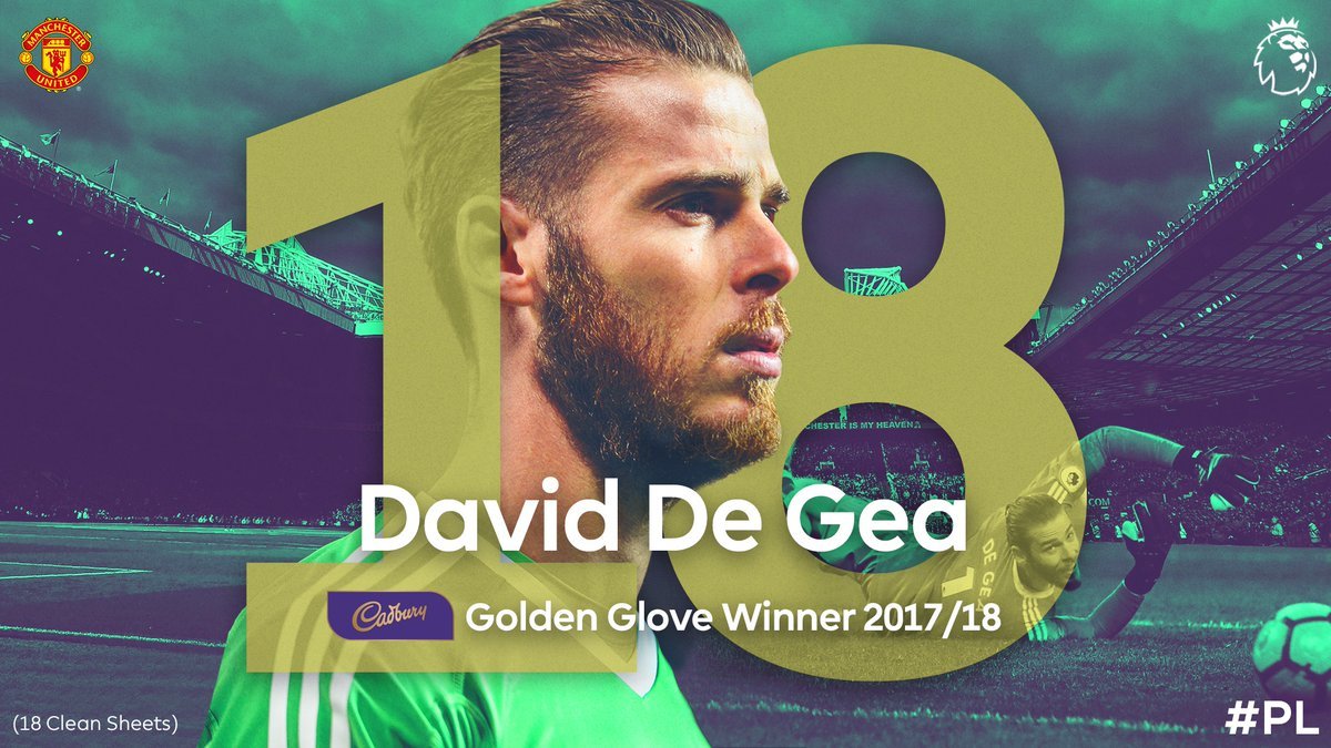 De Gea lần đầu đoạt danh hiệu 