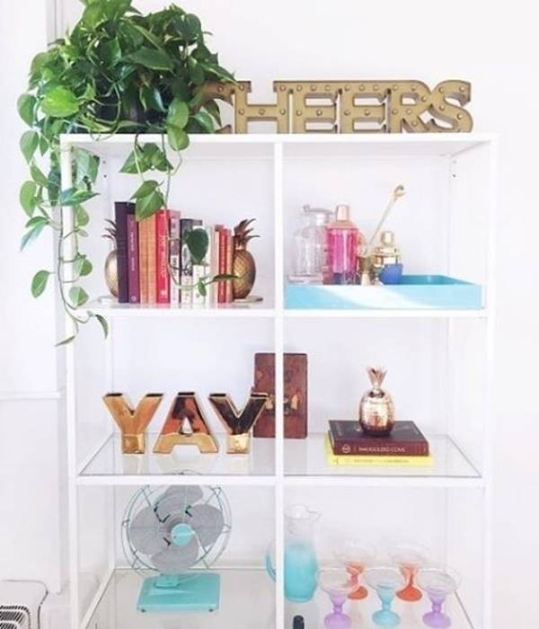 Hàng loạt mẫu kệ để đồ vừa xinh, vừa yêu dành riêng cho nhà nhỏ