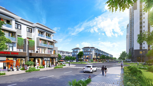 Biệt thự mặt tiền KĐT Cát Lái hút khách
