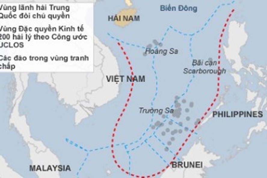 “Đường lưỡi bò liền nét”- tình tiết mới về tham vọng cũ của Trung Quốc