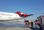 Máy bay Asiana đâm gãy cánh đuôi máy bay Thổ Nhĩ Kỳ
