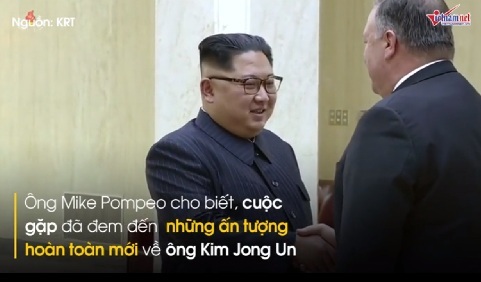 Hình ảnh Kim Jong Un khác lạ trong mắt Ngoại trưởng Mỹ