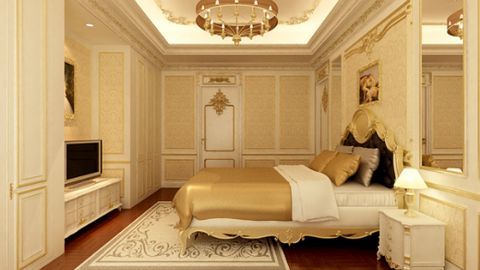 Cách trang trí nội thất phòng ngủ theo cách cổ điển