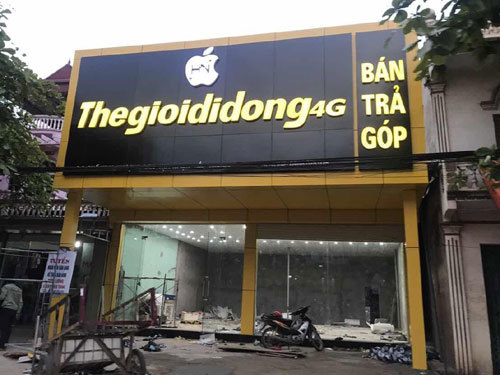 Thế Giới Di Động ‘nhái’ xuất hiện ở Bắc Giang, Bắc Ninh