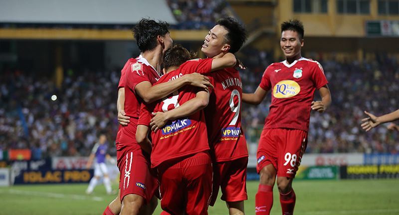 Hà Nội FC 0-1 HAGL: Văn Toàn mở tỷ số
