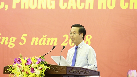 Ông Võ Văn Thưởng: Học tập đạo đức của Bác, nhiều nơi vẫn 'hình thức'