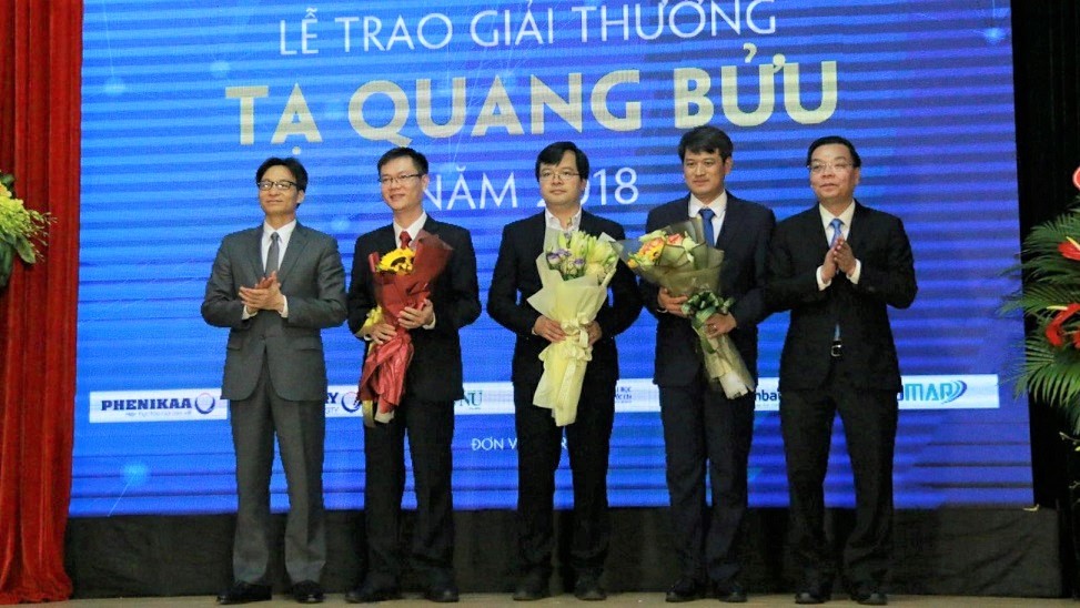 Trao giải thưởng Tạ Quang Bửu năm 2018 cho 3 nhà khoa học