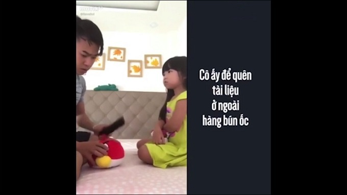 'Nguyệt thảo mai' phiên bản bố con diễn sâu cực nhắng