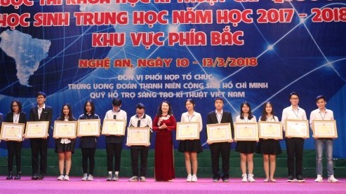 Dự án&nbsp;của học sinh VN giành giải Ba cuộc thi khoa học kỹ thuật quốc tế tại Mỹ