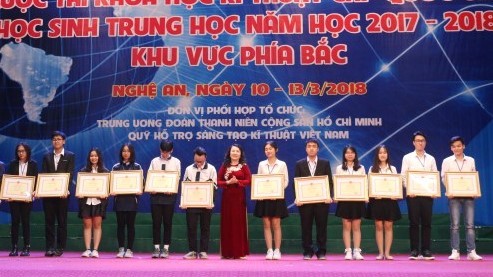 Dự án của học sinh VN giành giải Ba cuộc thi khoa học kỹ thuật quốc tế tại Mỹ