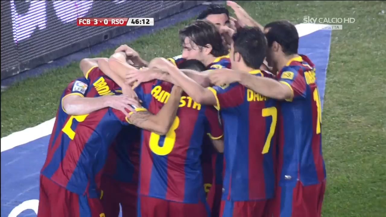 Barca vs Sociedad tiki-taka