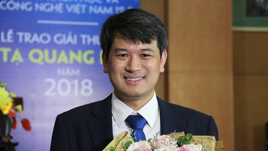 giải thưởng Tạ Quang Bửu,TS Trần Đình Phong