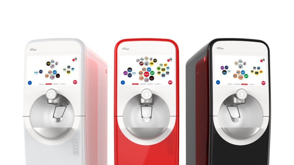 Coca-Cola có máy pha soda bằng smartphone