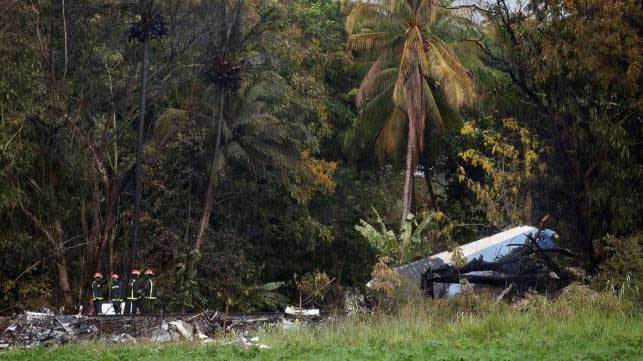 Video tái hiện hành trình thảm khốc của máy bay Cuba